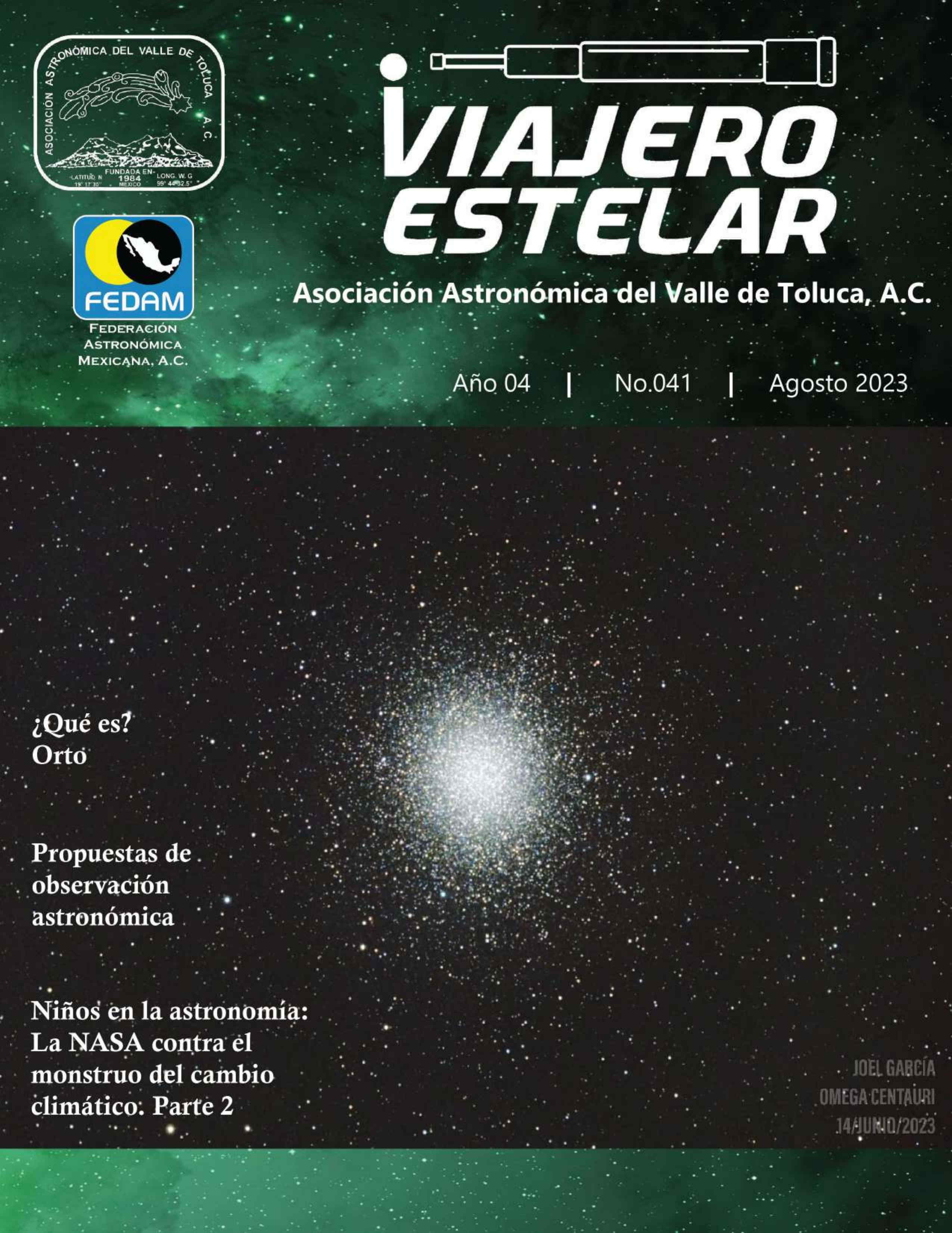 Imágen de la revista Viajero Estelar